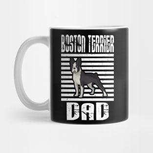 Boston Terrier Dad Proud Dogs Mug